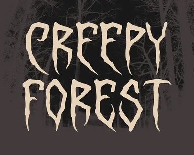 Alterica Monchins Horror Display Font