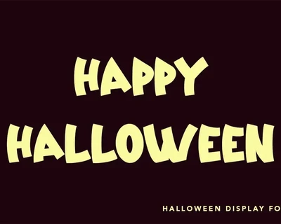 Zombie Zone - Halloween Display Font