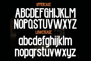 Undrof - Modern Condensed Sans font