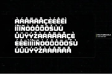 Lespace - Modern Sci-Fi Font