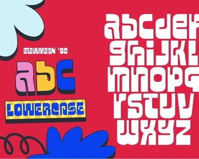 Slow Moon Retro Display Font