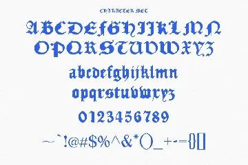 Bazelle Blackletter Font