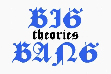 Bazelle Blackletter Font