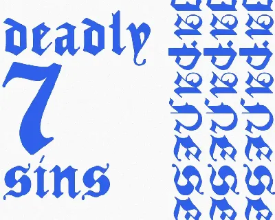 Bazelle Blackletter Font