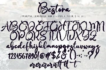 Bestora font