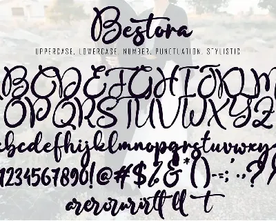 Bestora font