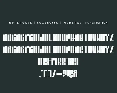 Gumilang font