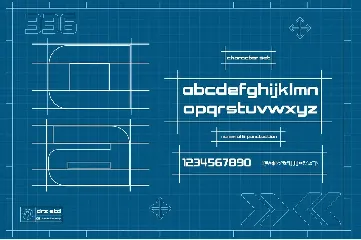 Meacon - Modern Futuristic Font