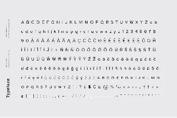 Article Round - A Geometric Typeface font