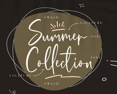 Bellagio Chic Script Typeface font