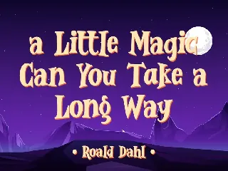 Wonder Magic â€“ a Magic Fantasy Font