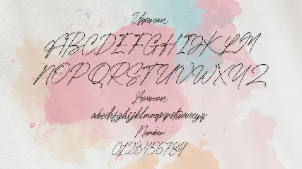 Handwritten Script - Billiams Signature font