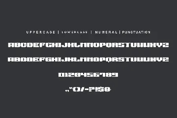 Glory Shield font