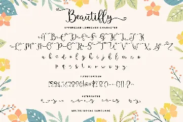 Beautifly Bold and Bouncy Handwritten Script Font