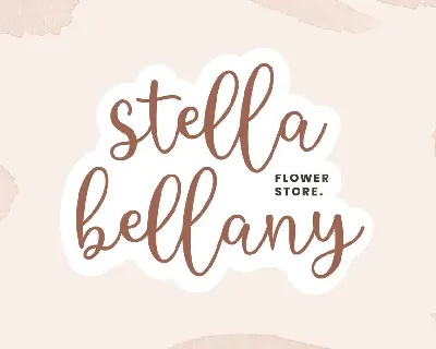 Beautifly Bold and Bouncy Handwritten Script Font