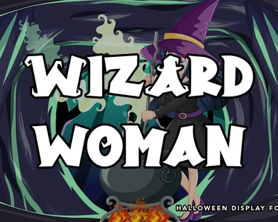 Place Witch - Halloween Display Font