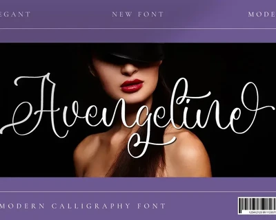 Avengeline - Fashion Font