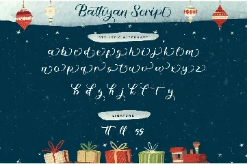 Battiyan Script - Script Font