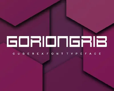 Cuberex font