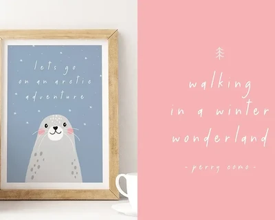 Adventures in the Snow Font