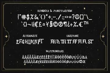 Death World â€“ Display Font