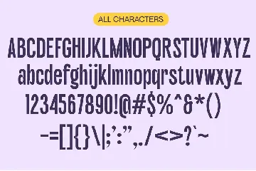 Galber - Compressed Sans Serif font