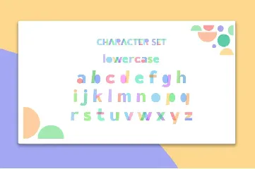 Playkita - Colored SVG Font