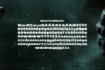 Last Mission â€“ Space Futuristic Font