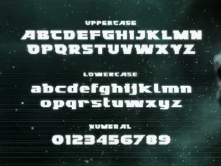 Last Mission â€“ Space Futuristic Font