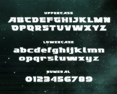 Last Mission â€“ Space Futuristic Font