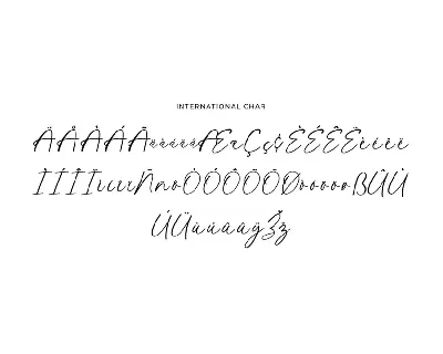 Thunderstone Handwritten Signature Font