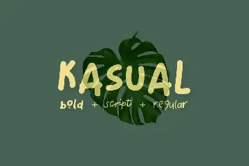 Kasual Font Family