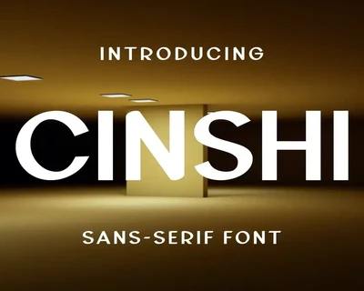 Cinsi Logo font