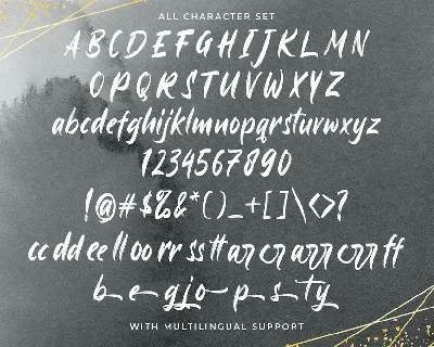 Ayus - Handbrush Script Font