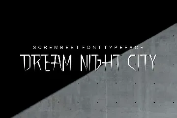 Scrembeet font