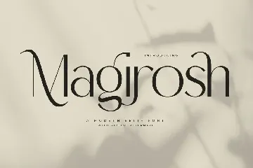 Magirosh A Modern Serif Font