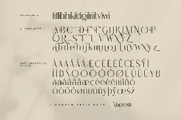 Magirosh A Modern Serif Font