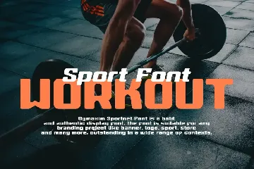 Gymaxim Sportnet font