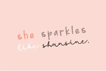 Brighter Sunshine| Quotable Font Duo