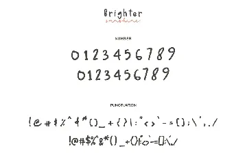 Brighter Sunshine| Quotable Font Duo