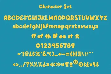 Eachtar Typefaces Display Handwritten Font