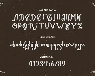 Ovalie â€“ Vintage Display Font