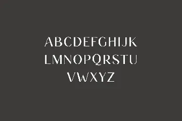 Brown Rosemary Elegant Serif Font