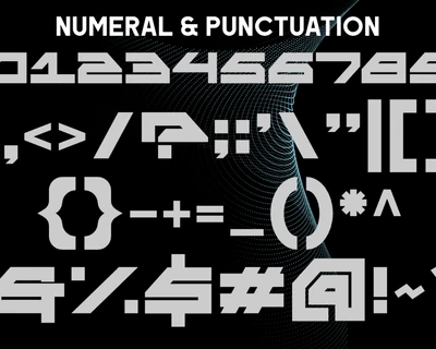Makqu - Futuristic Font