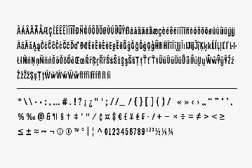 Barosans Display Font