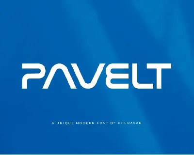 Pavelt font