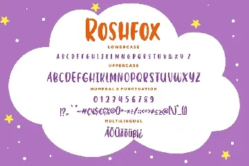 Roshfox Display Advertisement Font
