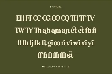 Meizzaluna - Classic Serif Display Font