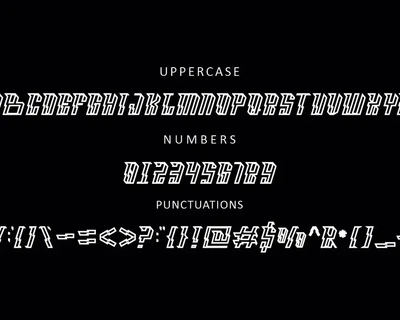 Drakizz line font