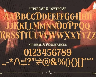 Dracers â€“ Halloween Font